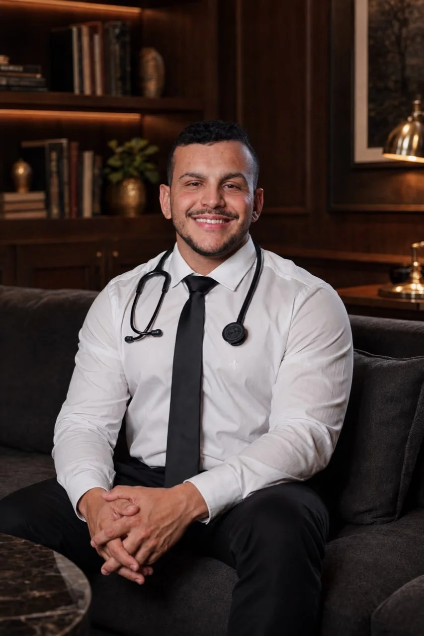 Retrato profissional do Dr. Luidgi Fletcher
